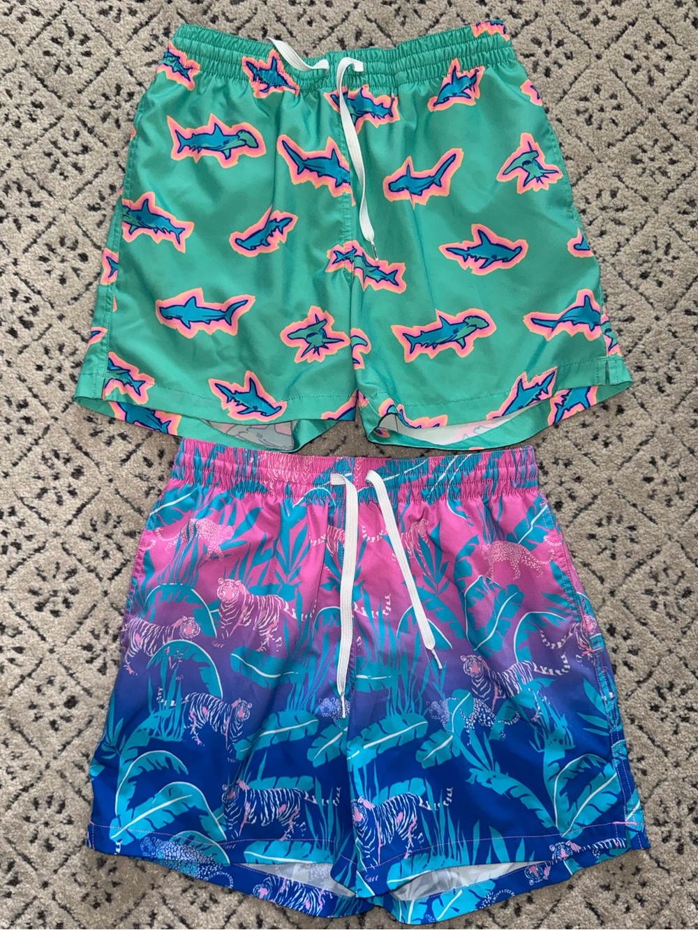 Mens Chubbies Bathing Suit Swim Trunk Shorts Size Small EUC